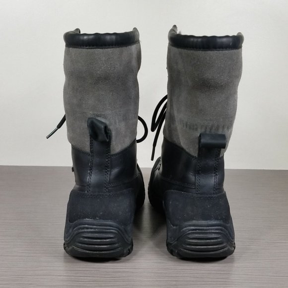 UGG Adirondack II Waterproof Boot, Black Leather, Womens Size 8.5 US / 39.5 - Picture 13 of 16